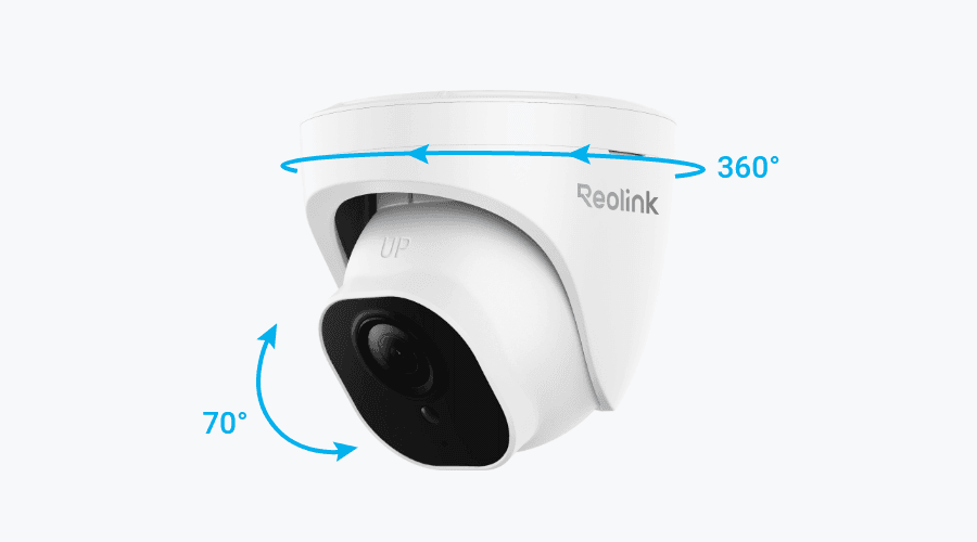 Reolink RLC-820A 4K bullet camera, 360 degree pan and 70 degree tilt